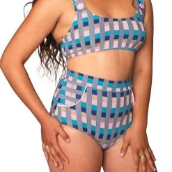 Georgia High Waist Bikini Bottom - Women's -Seea Shop ANT D3 1