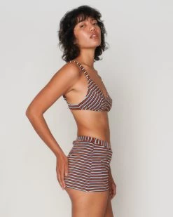 Bobby Bikini Top - Miles 9 Bobby Bikini Top - Miles -Seea Shop Bobby Miles Blue Red Stripe Bikini Top Swim Suit 4