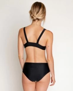 Brasilia Bikini Top - Black -Seea Shop Brasilia Black Bikini Swim Suit Sun Protection 21