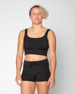 Emma Swim Short - Black -Seea Shop Emma Black Swim Suit Shorts Bottoms 5