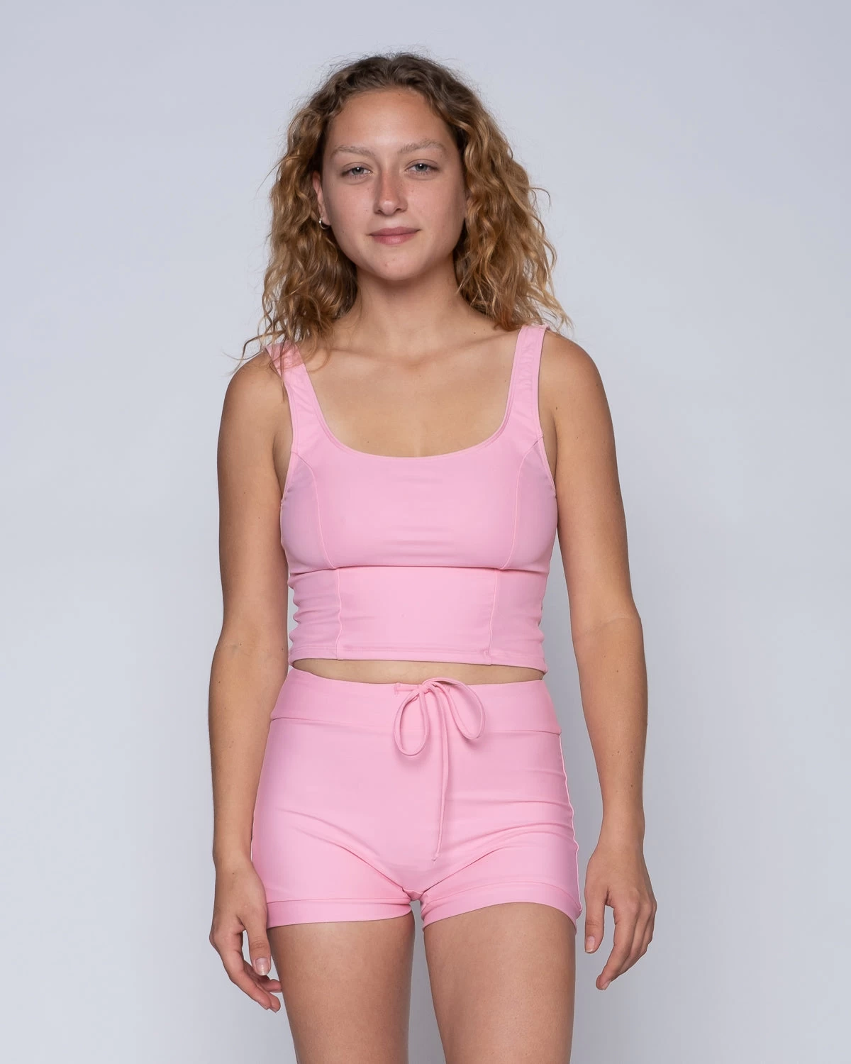 Emma Swim Short - Pink 7 Emma Swim Short - Pink - Image 7