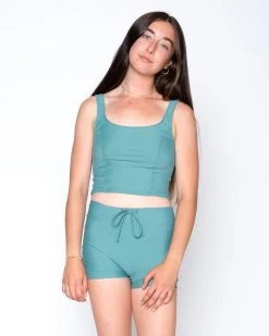 Emma Swim Short - Wellness 13 Emma Swim Short - Wellness -Seea Shop Emma Wellness Blue Swim Suit Shorts Bottoms 4