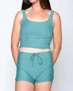 Emma Swim Short - Wellness 18 Emma Swim Short - Wellness -Seea Shop Emma Wellness Blue Swim Suit Shorts Bottoms 9