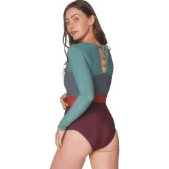 Hermosa Long-Sleeve Surf Suit - Women's -Seea Shop MUL D4