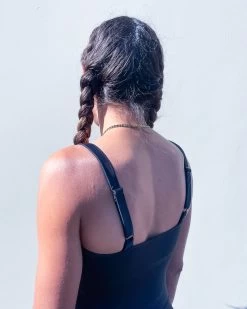 Penelope Bodysuit - Black (Recycled) -Seea Shop Penelope Black 2