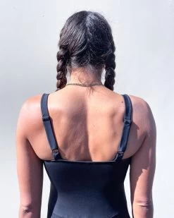 Penelope Bodysuit - Black (Recycled) -Seea Shop Penelope Black 3