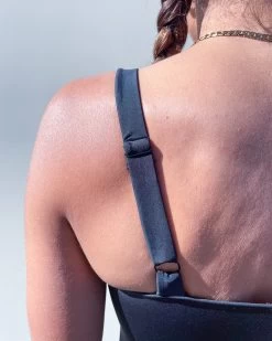 Penelope Bodysuit - Black (Recycled) -Seea Shop Penelope Black 4