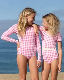 Girls Ayla One Piece - Shortcake -Seea Shop SEEAGIRLS Maddie Onepiece Shortcake VP 4X5 4