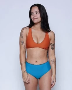 Brasilia Reversible Bikini Top - Basilone -Seea Shop SEEA Brasilia ReversibleBikini Basilone 4X5 6