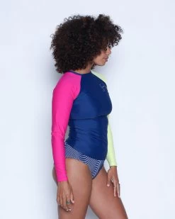 Doheny Rashguard - Azalea 9 Doheny Rashguard - Azalea -Seea Shop SEEA Doheny Rashguard Azalea 4X5 13