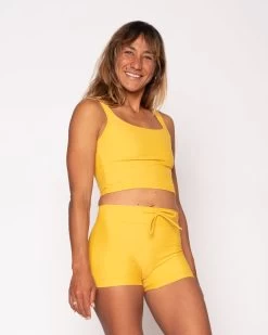 Emma Swim Short - Saffron 13 Emma Swim Short - Saffron -Seea Shop SEEA Emma Bikini Saffron 4X5 12