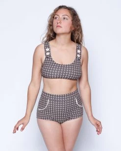 Georgia High Waist Bikini Bottom - Mustang 11 Georgia High Waist Bikini Bottom - Mustang -Seea Shop SEEA Georgia BikiniTop Mustang 4X5 1