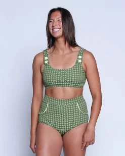 Georgia Bikini Top - Shamrock -Seea Shop SEEA Georgia BikiniTop Shamrock 4X5 1 1