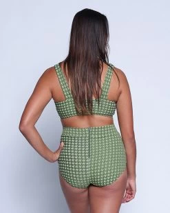 Georgia Bikini Top - Shamrock -Seea Shop SEEA Georgia BikiniTop Shamrock 4X5 4