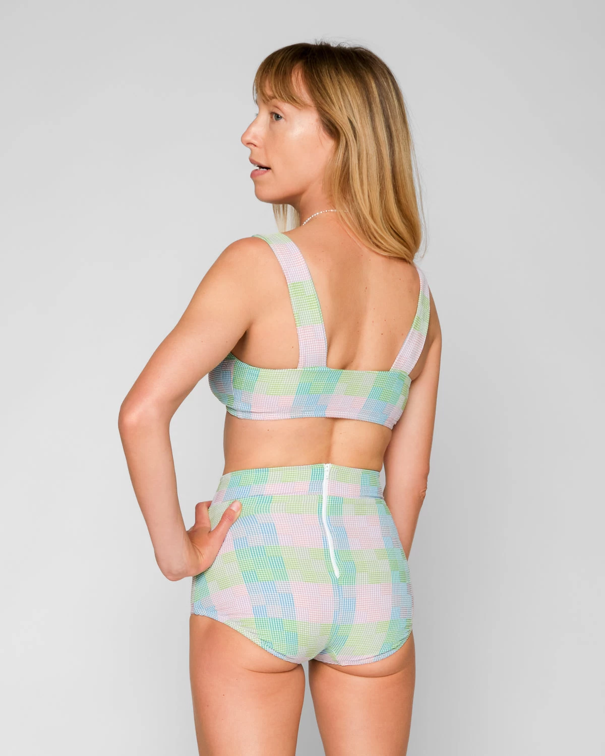 Georgia High Waist Bikini Bottom - Amos 8 Georgia High Waist Bikini Bottom - Amos - Image 8