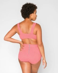 Georgia Bikini Top - Flamingo -Seea Shop SEEA Georgia Bikini Flamingo 4X5 9