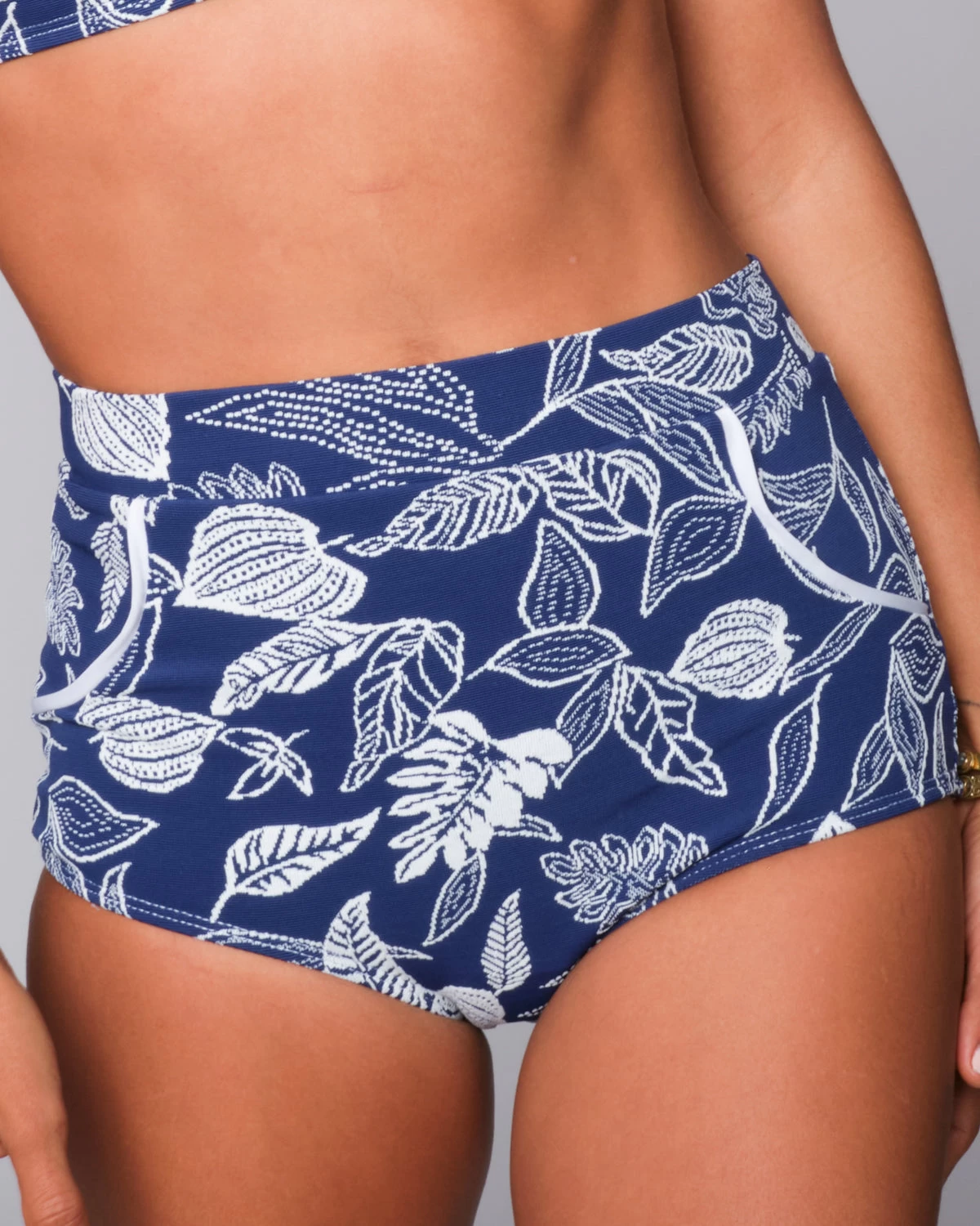 Georgia High Waist Bikini Bottom - Gaia 9 Georgia High Waist Bikini Bottom - Gaia - Image 9