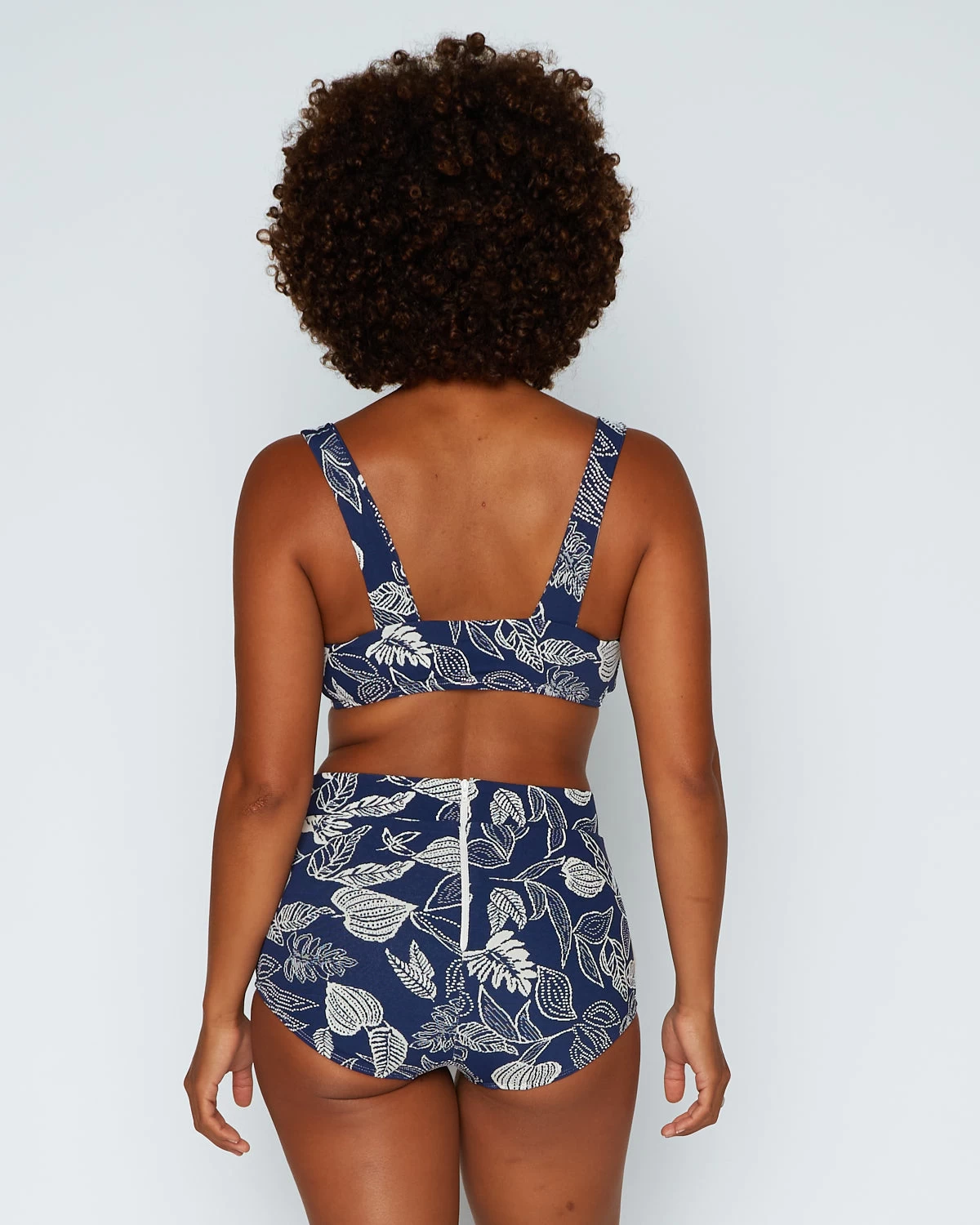 Georgia High Waist Bikini Bottom - Gaia 1 Georgia High Waist Bikini Bottom - Gaia
