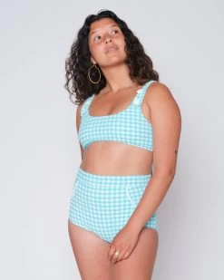 Georgia Bikini Top - Lagoon -Seea Shop SEEA Georgia Bikini Lagoon 4X5 4