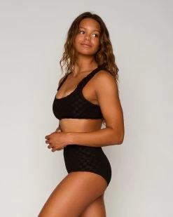 Georgia Bikini Top - Night Check 8 Georgia Bikini Top - Night Check -Seea Shop SEEA Georgia Bikini Nightcheck 4X5 3