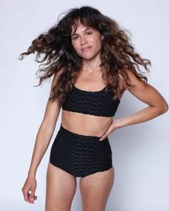 Georgia High Waist Bikini Bottom - Lunata -Seea Shop SEEA Georgia Bikinitop Lunata 4X5 7 1