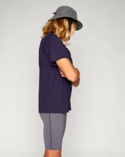 Glenn Surf Tee - Mulberry 7 Glenn Surf Tee - Mulberry -Seea Shop SEEA GleenLennon TeeShorts Ebony 4X5 1