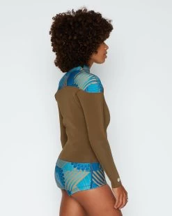 Haze 2mm Yulex Jacket - Seaflower -Seea Shop SEEA Haze Palisade YULEX Seaflower 4X5 127