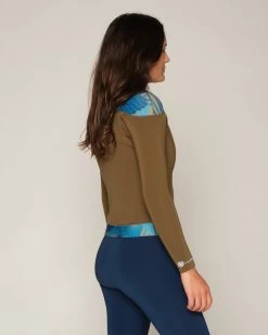 Haze 2mm Yulex Jacket - Seaflower -Seea Shop SEEA Haze Yulex Seaflower 4X5 5