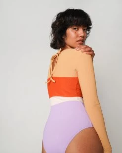 Hermosa One Piece - Primrose -Seea Shop SEEA Hermosa Surfsuit Primrose 4X5 3