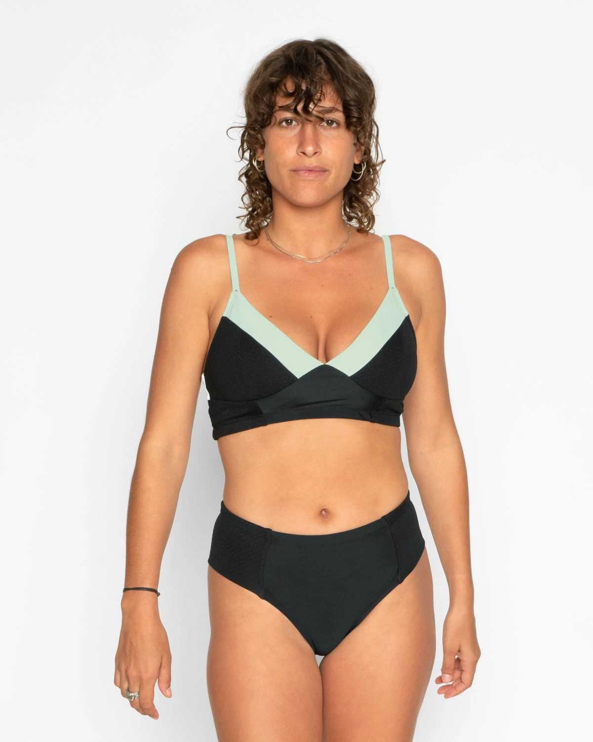 Jalama Bikini Top - Jet 3 Jalama Bikini Top - Jet - Image 3