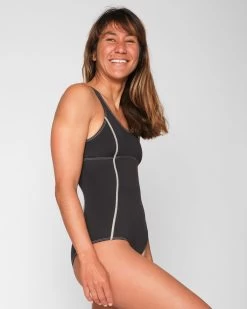 Lilia One Piece - Black -Seea Shop SEEA Lilia Onepiece Black 4X5 4