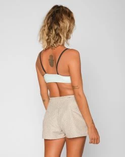 Lulu Shorts - Linden -Seea Shop SEEA Lulu Apparel Linden 4X5 3