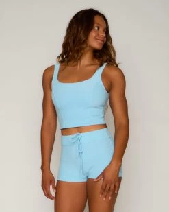 Maisie Swim Tank - Celeste -Seea Shop SEEA Maisie Tank Celeste 4X5 6