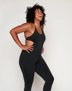 Nazare Bodysuit - Black -Seea Shop SEEA Nazare Surfsuit Black 4X5 3