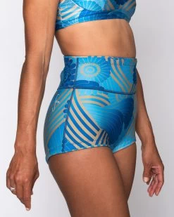 Palisades 2mm Yulex Shorts - Seaflower -Seea Shop SEEA Palisades Yulex Seaflower 4X5 7