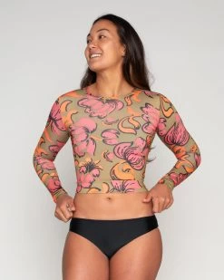 Palomar Crop Top Rashguard - Freya -Seea Shop SEEA Palomar Rashguard Freya 4X5 10