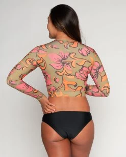 Palomar Crop Top Rashguard - Freya -Seea Shop SEEA Palomar Rashguard Freya 4X5 13