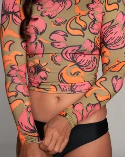 Palomar Crop Top Rashguard - Freya -Seea Shop SEEA Palomar Rashguard Freya 4X5 14