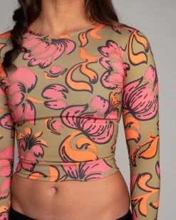 Palomar Crop Top Rashguard - Freya -Seea Shop SEEA Palomar Rashguard Freya 4X5 15