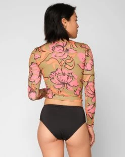 Palomar Crop Top Rashguard - Freya -Seea Shop SEEA Palomar Rashguard Freya 4X5 6