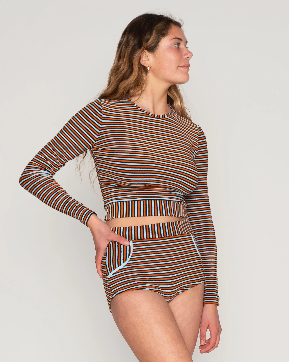 Georgia High Waist Bikini Bottom - Miles 2 Georgia High Waist Bikini Bottom - Miles - Image 2