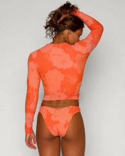 Palomar Crop Top Rashguard - Squeeze -Seea Shop SEEA Palomar Rashguard Squeeze 4X5 7