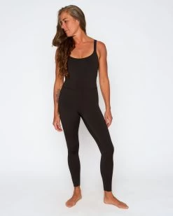 Penelope Bodysuit - Black (Recycled) -Seea Shop SEEA Penelope Bodysuit Black 5