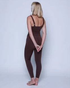 Penelope Bodysuit - Cappuccino -Seea Shop SEEA Penelope Bodysuit Cappuccino 4X5 5
