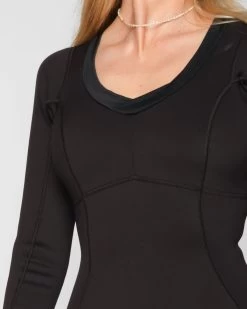 Quinn Surf Suit - Black 10 Quinn Surf Suit - Black -Seea Shop SEEA Quinn Surfsuit Black 4X5 3