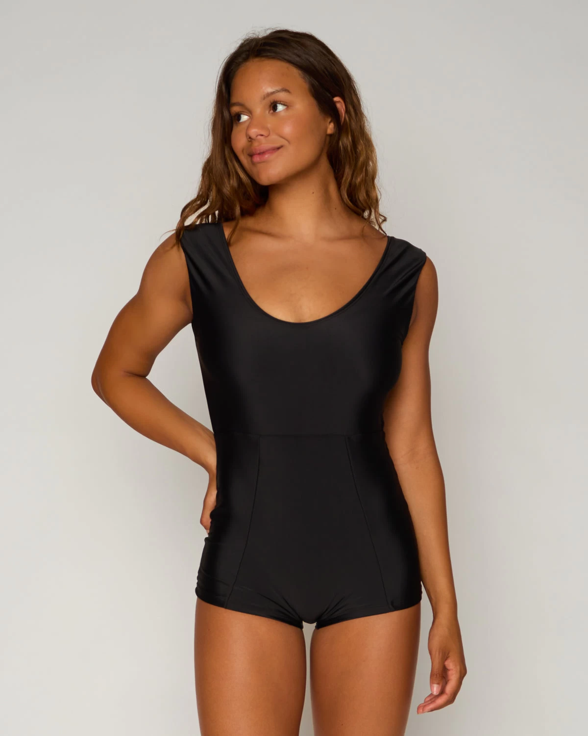 Rosa One Piece - Black 1 Rosa One Piece - Black