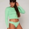 Palomar Crop Top Rashguard - Yerba