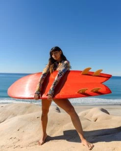 Sila Top - Tigerlily -Seea Shop SEEA Sila Rashguard Tigerlily 4X5 1