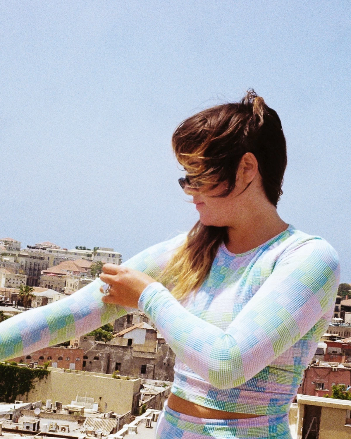 Palomar Crop Top Rashguard - Amos 1 Palomar Crop Top Rashguard - Amos