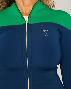 Haze 2mm Yulex Jacket - Lush -Seea Shop SP23 Haze Palisade Yulex Lush Alisa 47